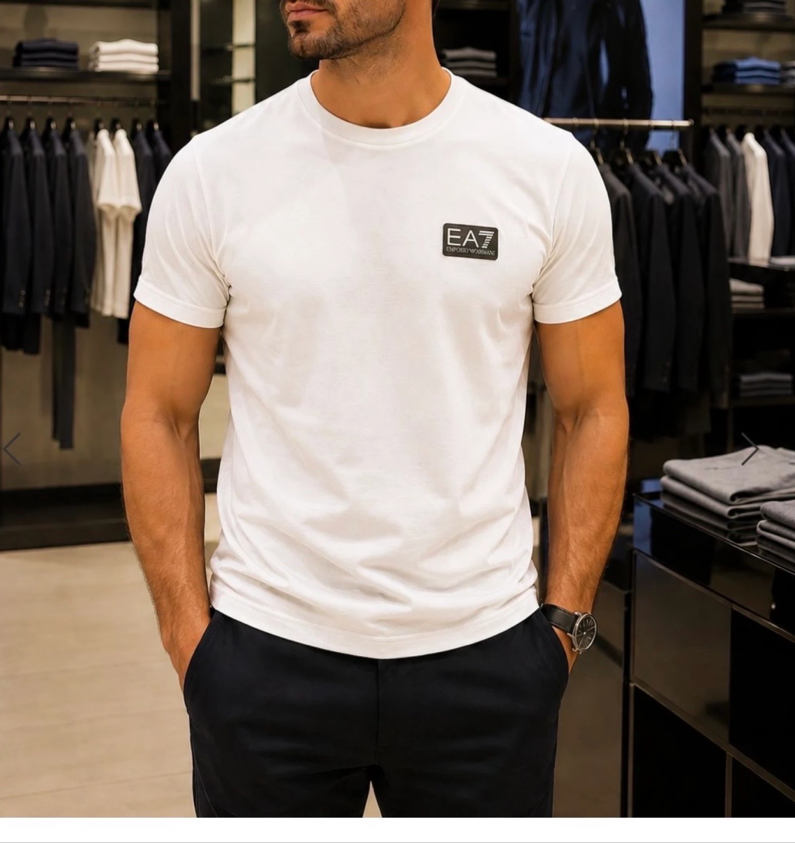 T-shirt homem – photo 5